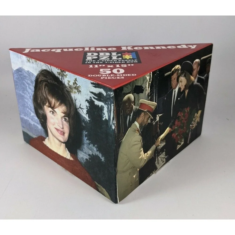 Two Sided Jacqueline Kennedy DBL PZL Puzzle 50 Pieces 11